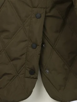 Damen Mantel mit Rautensteppung