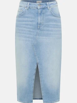 Damen Maxirock "Eureka Denim Ski"