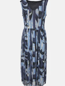 Damen Meshkleid mit Alloverprint