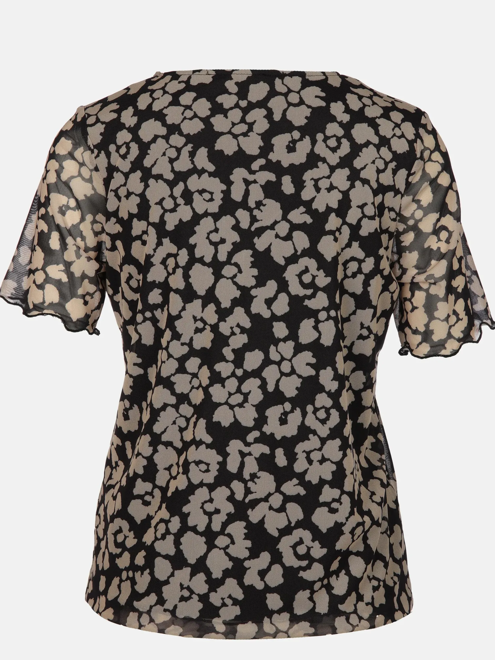Damen Meshshirt mit Alloverprint