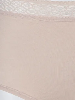 Damen Midislip mit Gummibund