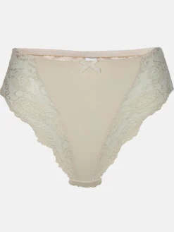 Damen Miederhose mit Spitzenbesatz