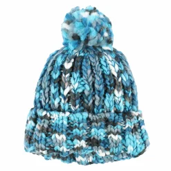 Damen Mütze mit Bommel