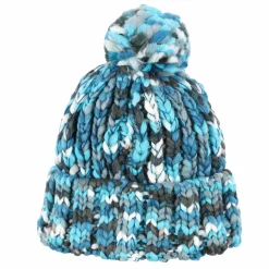 Damen Mütze mit Bommel