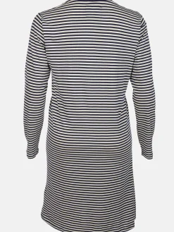 Damen Nachthemd im Streifenlook
