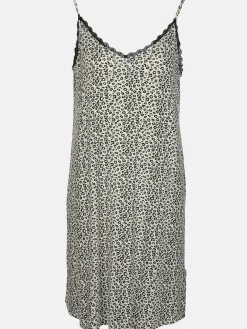 Damen Nachthemd in Leo-Optik