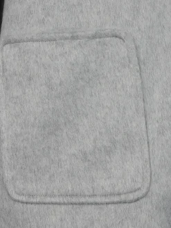 Damen Oversized Jacke in Wolloptik