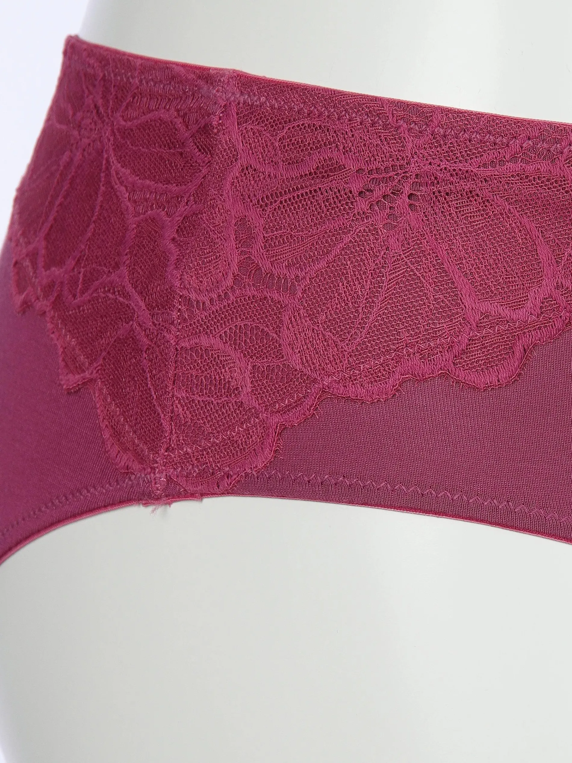 Damen Panty mit Spitze