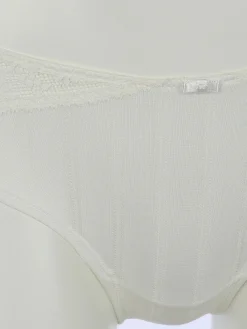 Damen Panty mit Spitzenbesatz