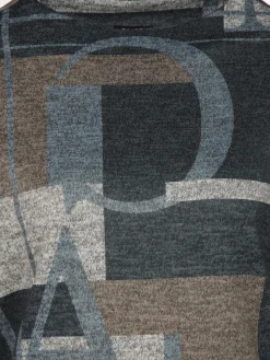 Damen Print Flauschshirt