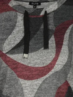 Damen Print Flauschshirt