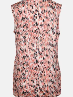 Damen Print Top mit Gummibund