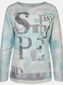 Damen Printshirt mit langem Arm