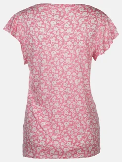 Damen Printshirt mit Volantärmeln