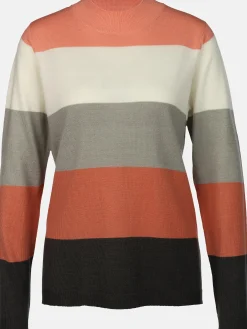 Damen Pullover "Cashmere Like" mit Streifen