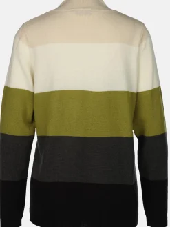 Damen Pullover "Cashmere Like" mit Streifen