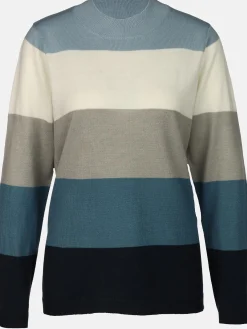 Damen Pullover "Cashmere Like" mit Streifen