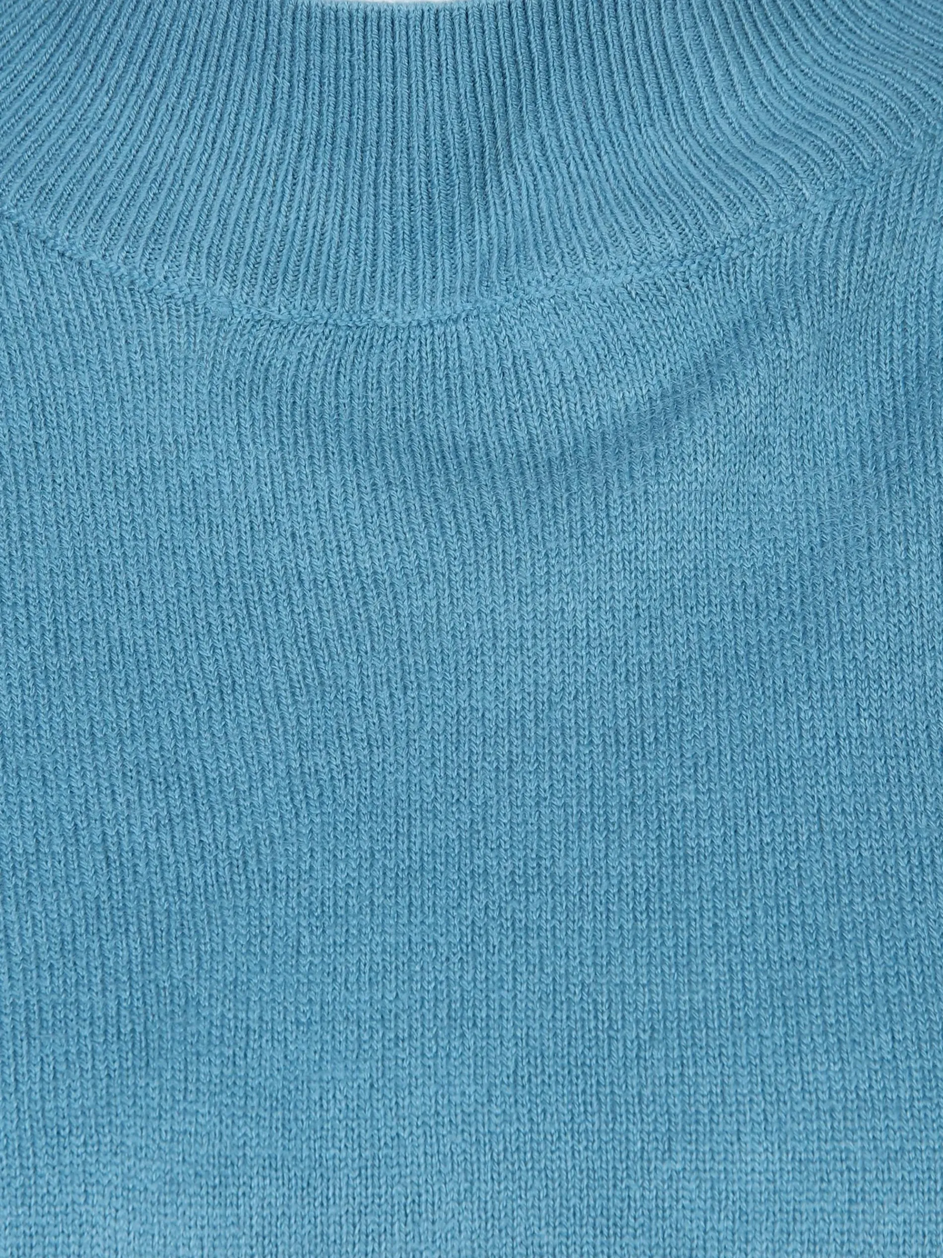 Damen Pullover "Cashmere-Like" mit Stehkragen