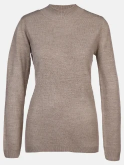 Damen Pullover "Cashmere-Like" mit Stehkragen