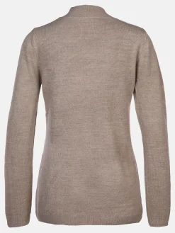 Damen Pullover "Cashmere-Like" mit Stehkragen