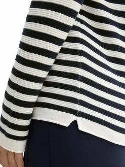 Damen Pullover in Ottoman Ripp