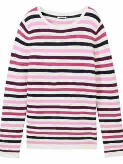 Damen Pullover in Ottoman Ripp