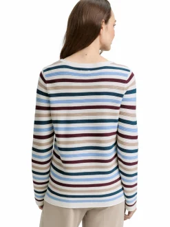 Damen Pullover in Ottoman Ripp