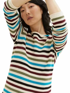 Damen Pullover in Ottoman Ripp