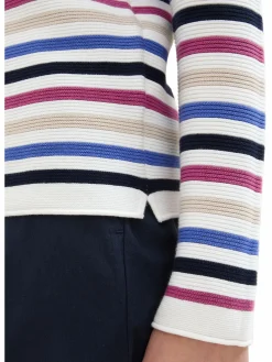 Damen Pullover in Ottoman Ripp