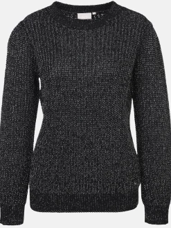 Damen Pullover mit Lurexfäden