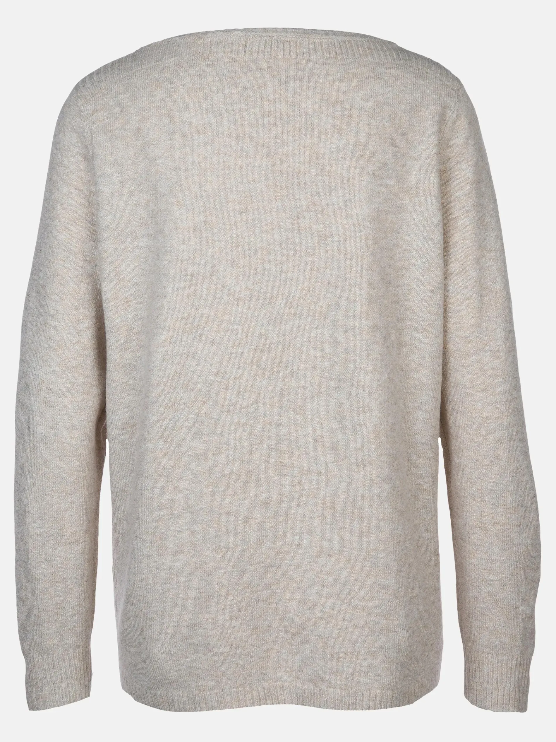 Damen Pullover mit Rippdetails