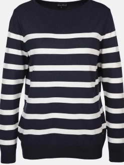 Damen Pullover mit Streifen