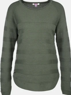 Damen Pullover mit Struktur