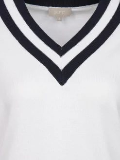 Damen Pullover mit V-Ausschnitt