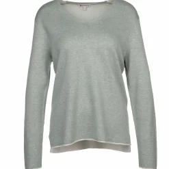 Damen Pullover mit V-Ausschnitt