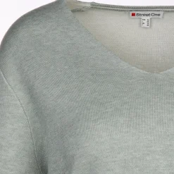 Damen Pullover mit V-Ausschnitt