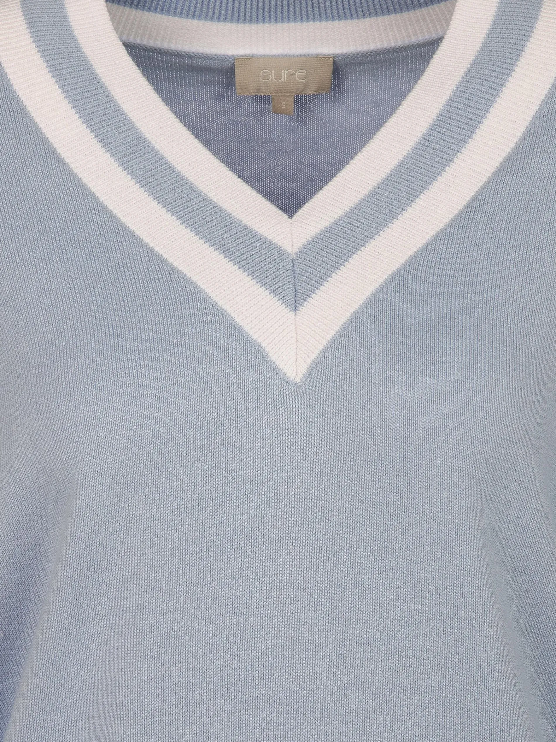 Damen Pullover mit V-Ausschnitt