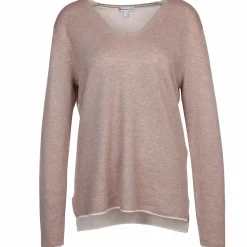 Damen Pullover mit V-Ausschnitt