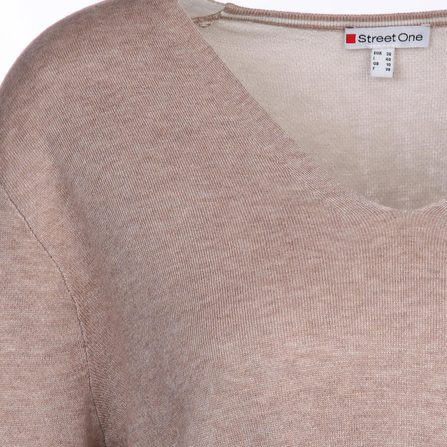Damen Pullover mit V-Ausschnitt