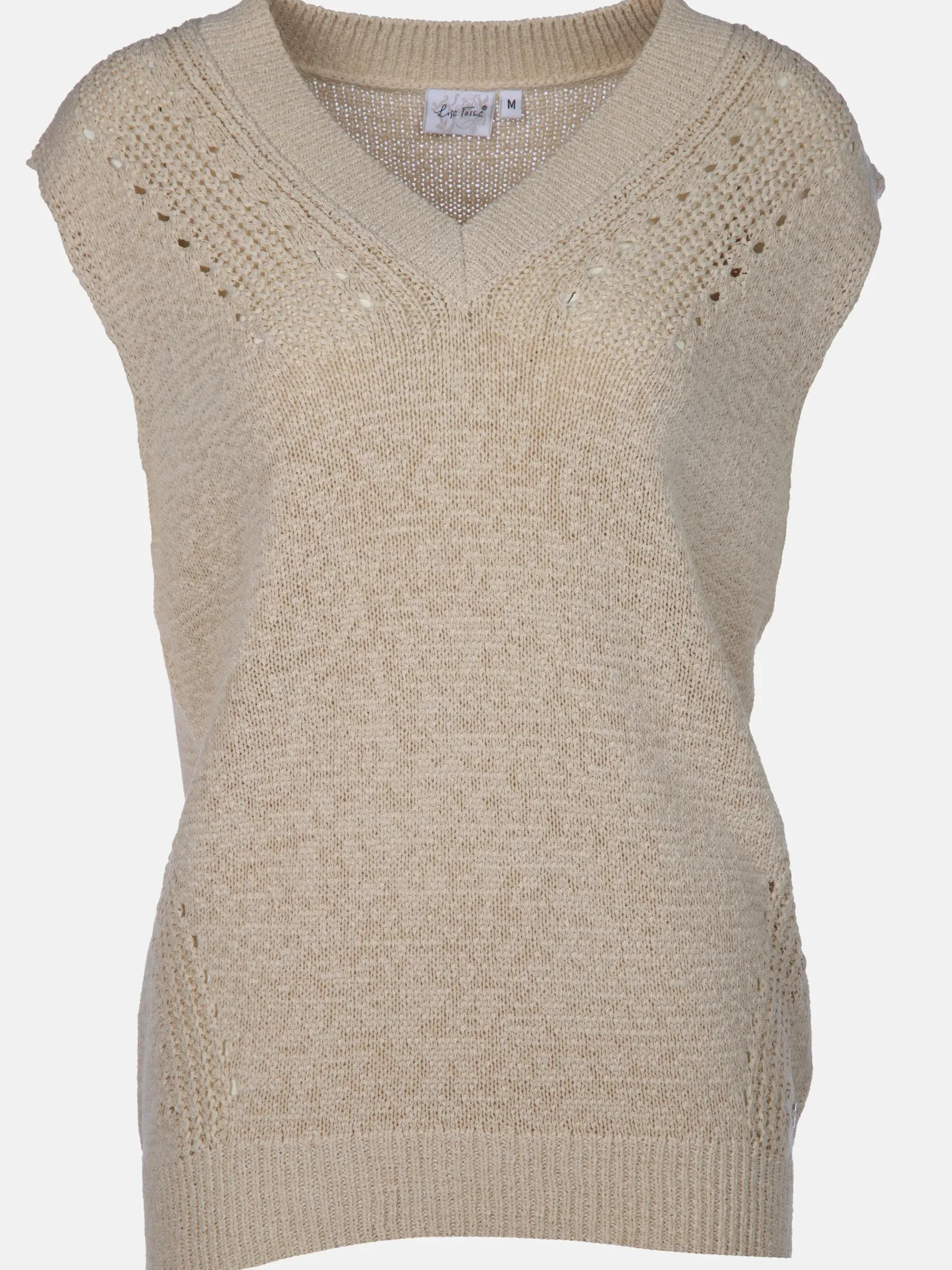 Damen Pullunder mit V-Ausschnitt