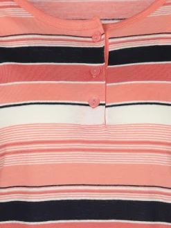 Damen Pyjama mit Streifen