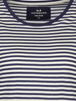 Damen Pyjama mit Streifen