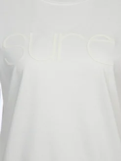 Damen Pyjama-Oberteil mit Logoprint