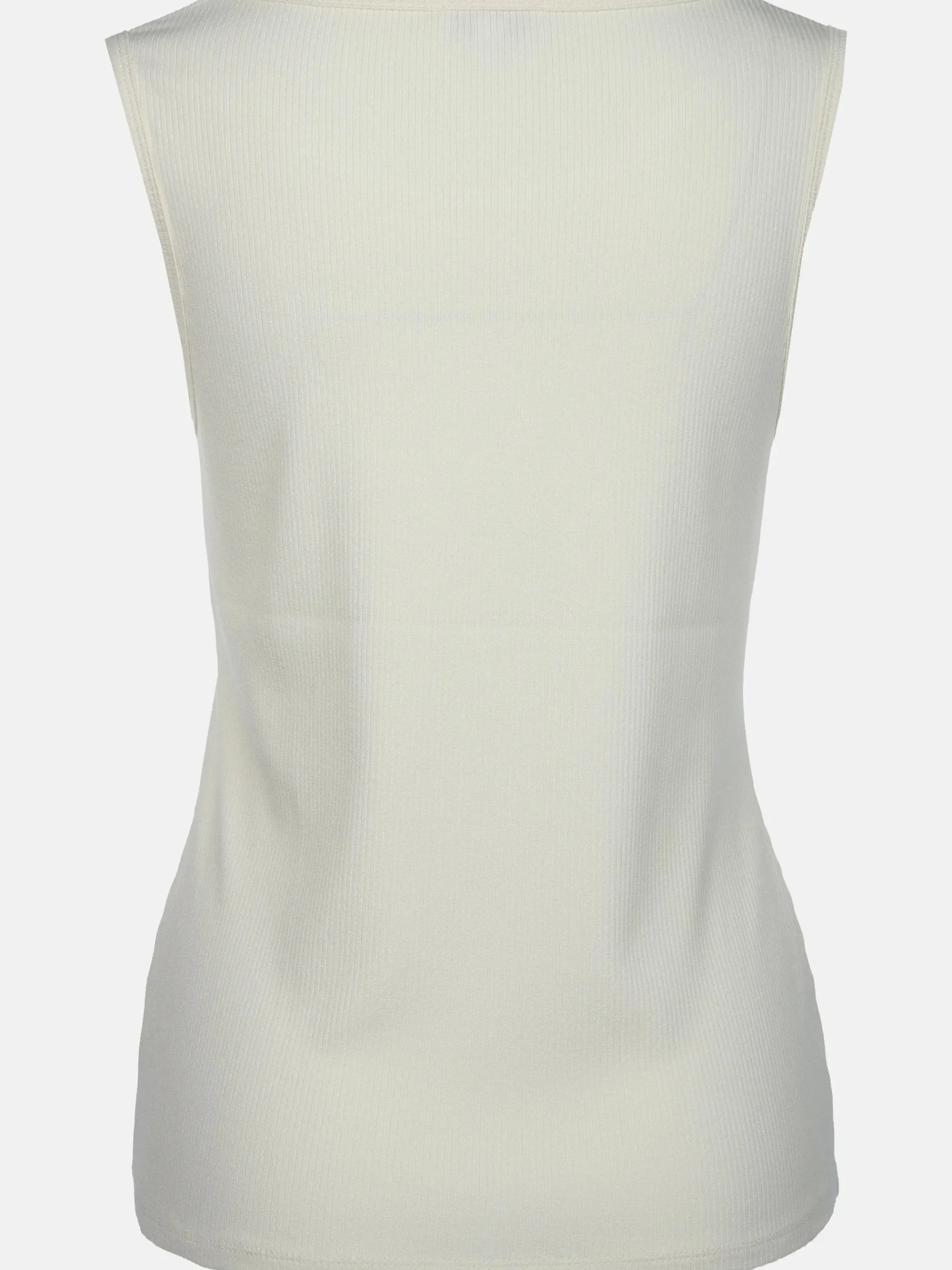 Damen Ripp Top unifarben