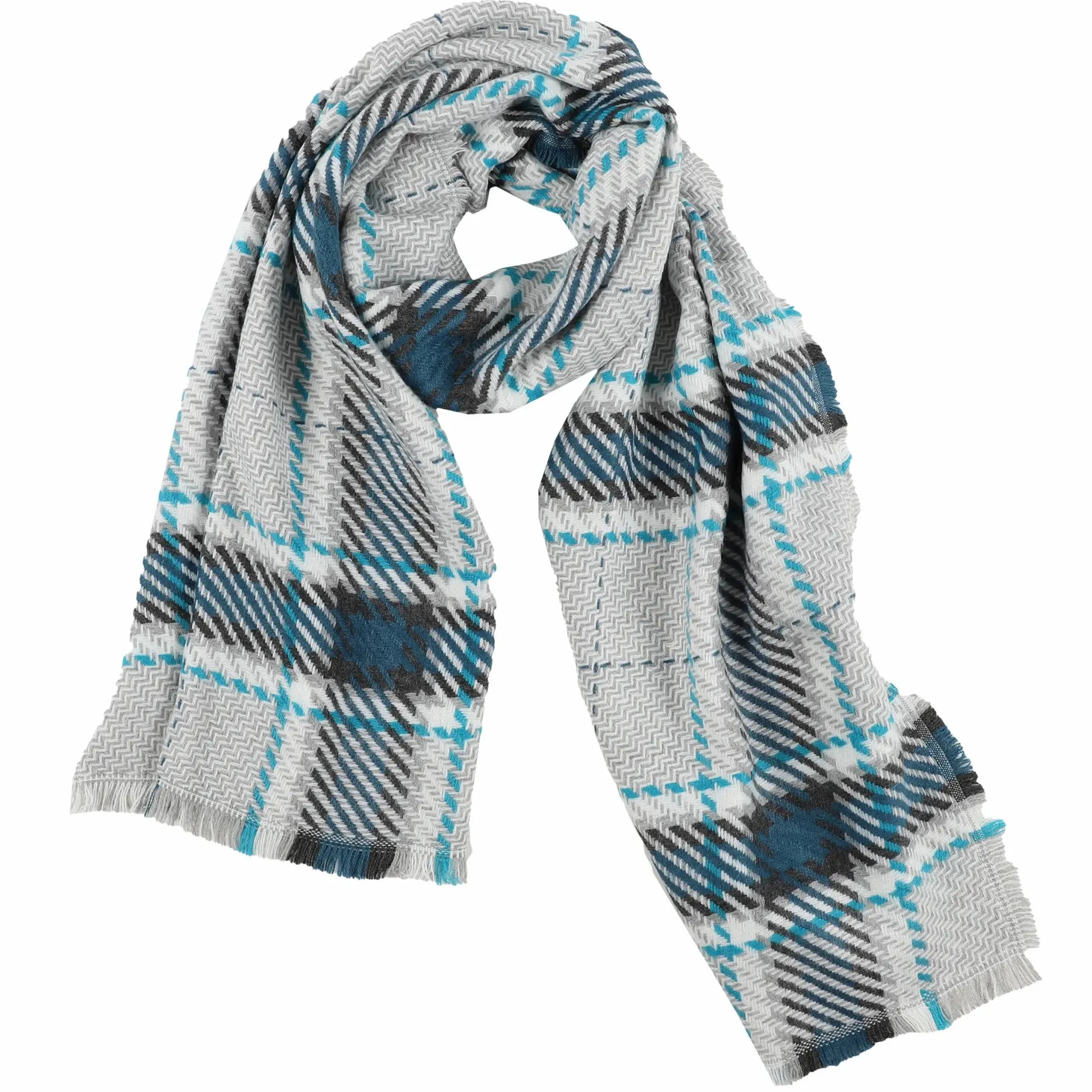 Damen Schal im Karodessin