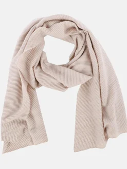 Damen Schal in weicher Rippoptik