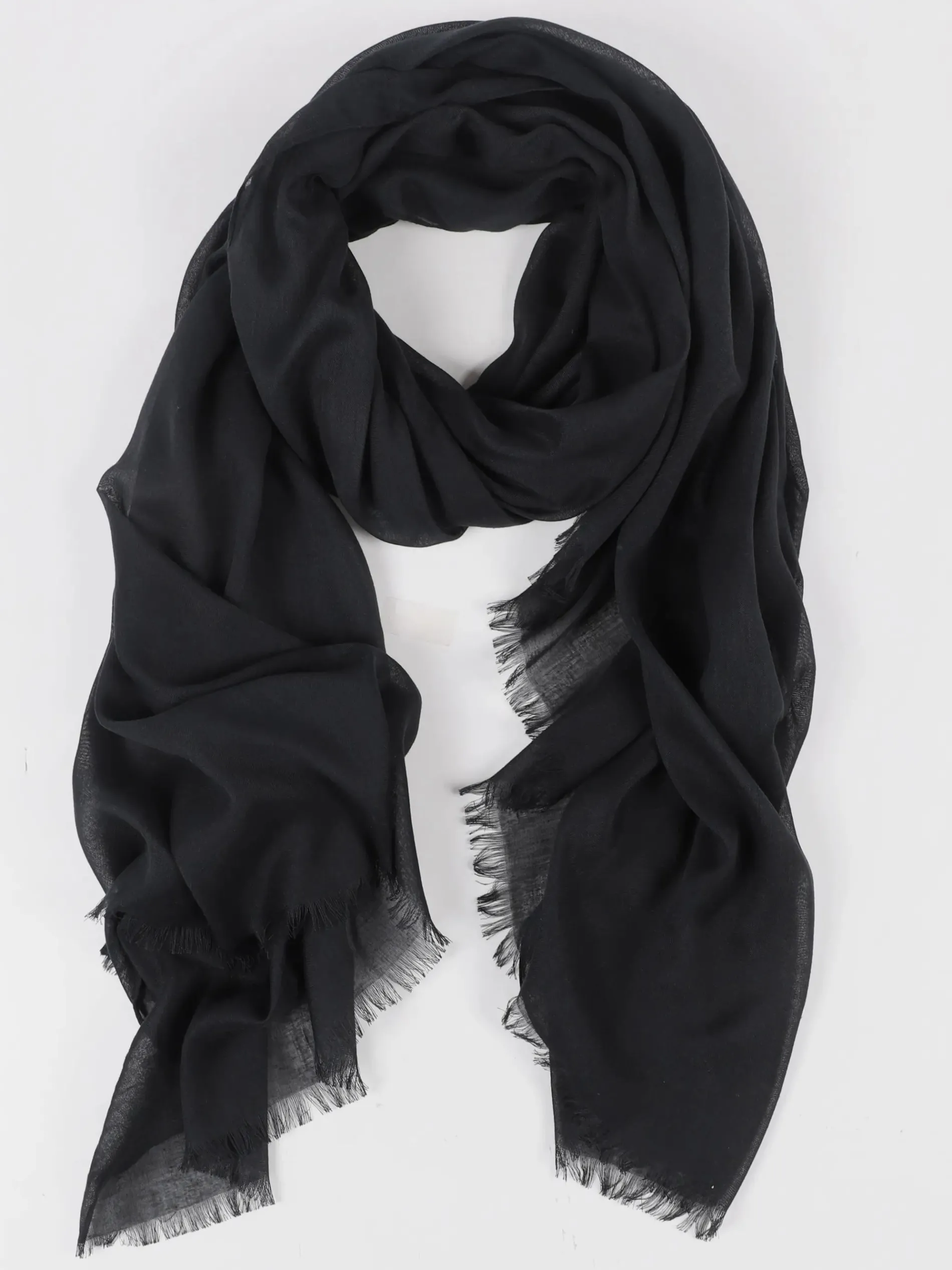 Damen Schal mit Fransen