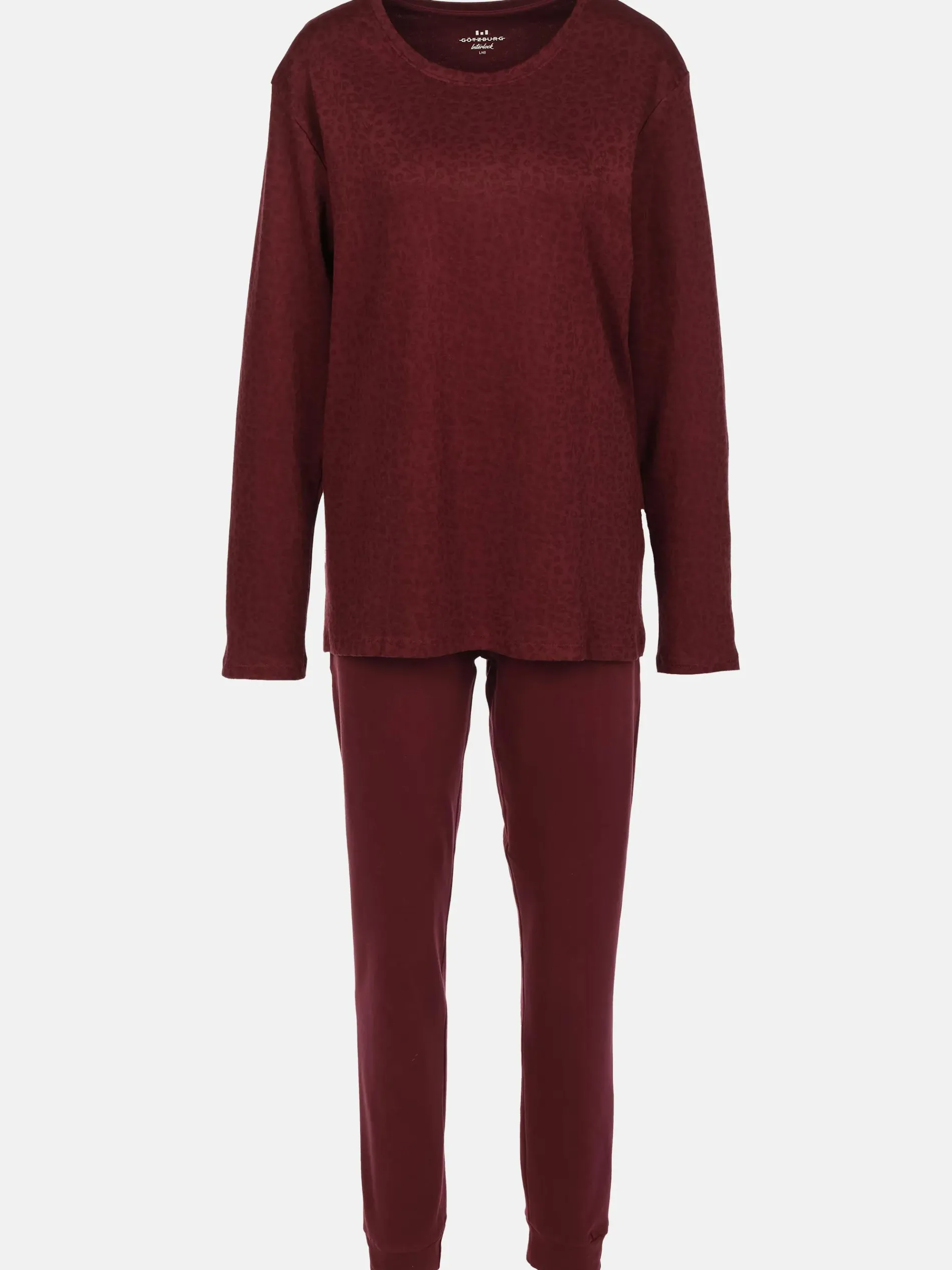 Damen Schlafanzug mit schlichterm Muster