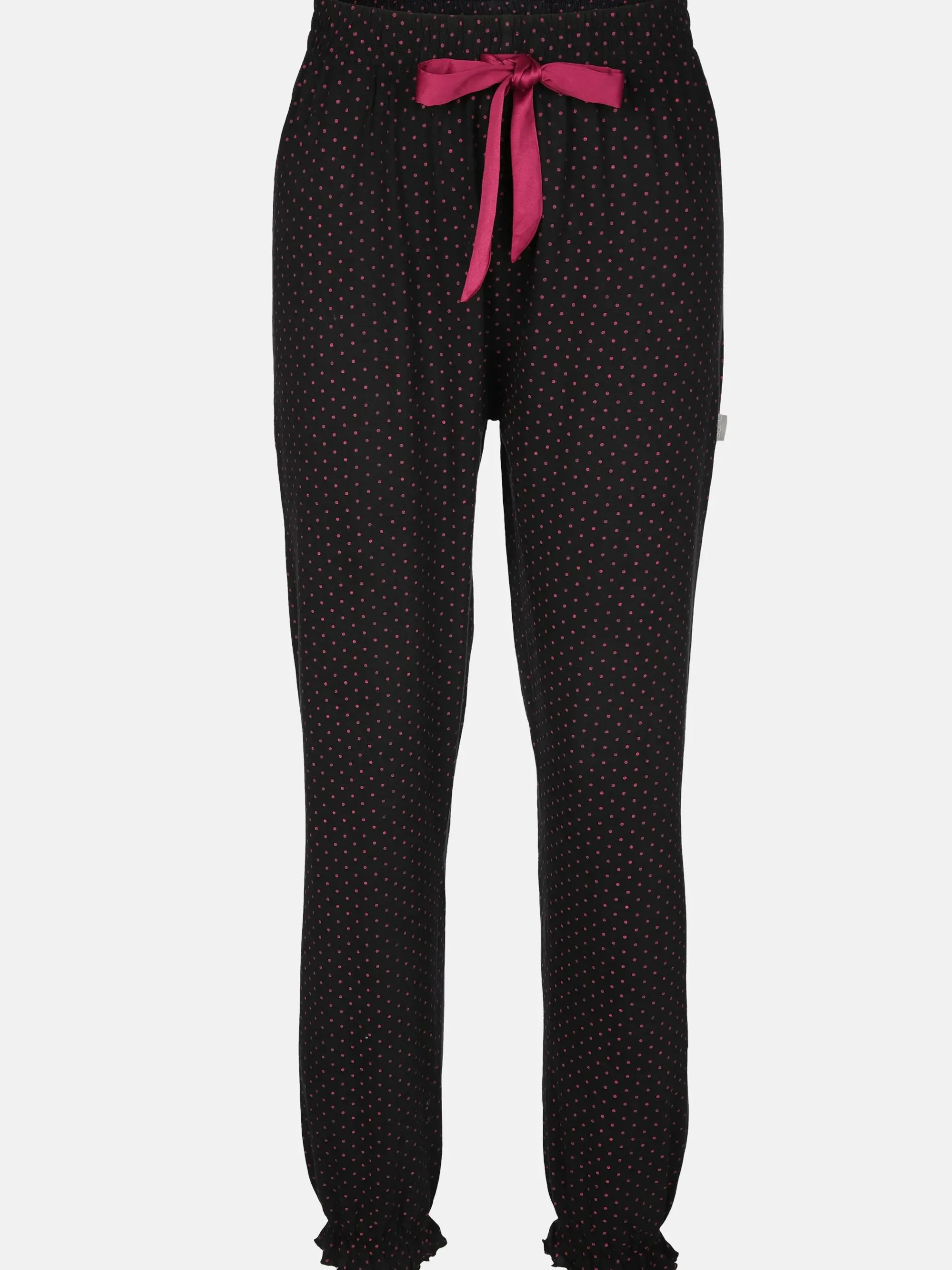 Damen Schlafanzughose mit Pünktchen