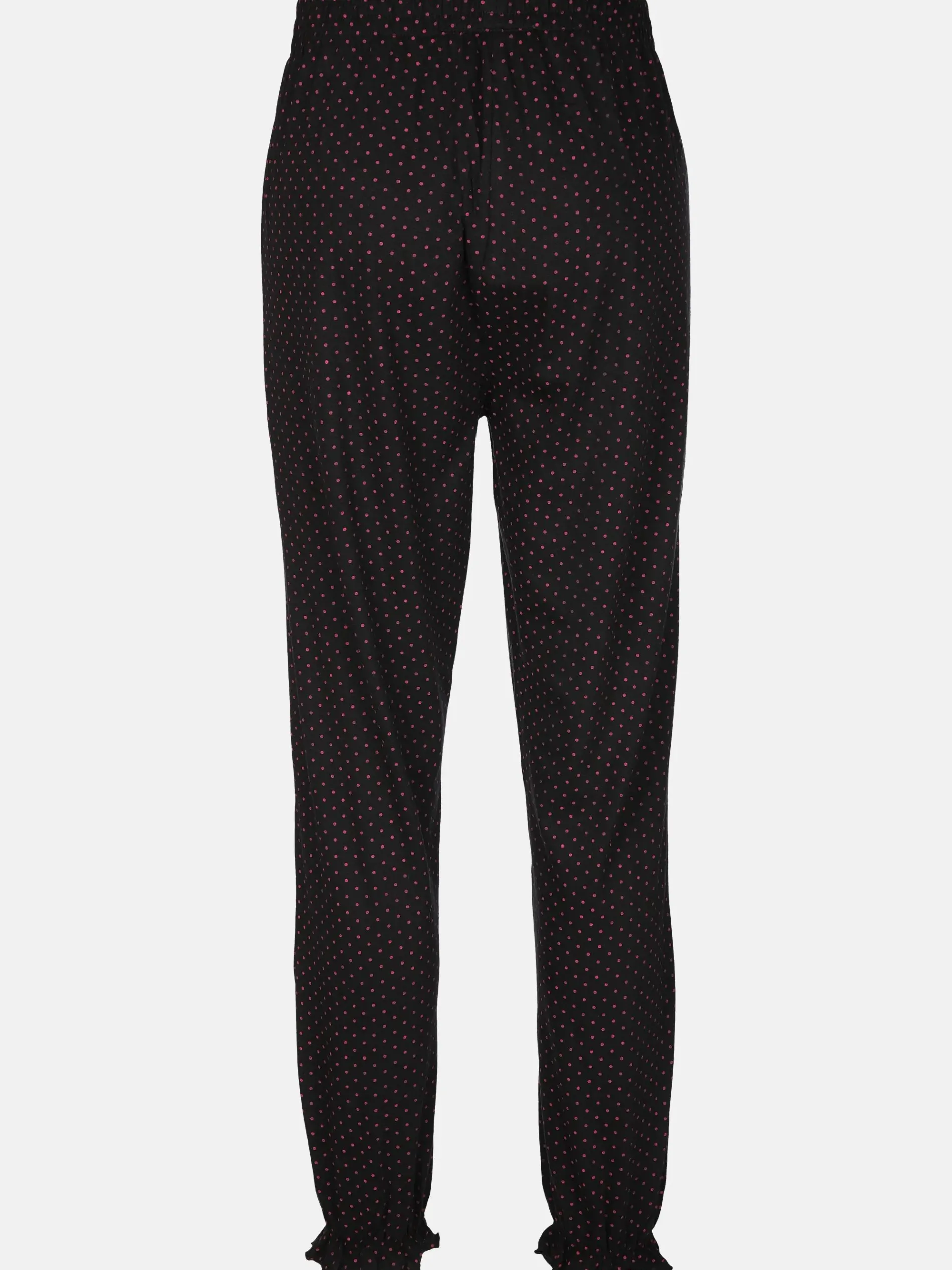 Damen Schlafanzughose mit Pünktchen